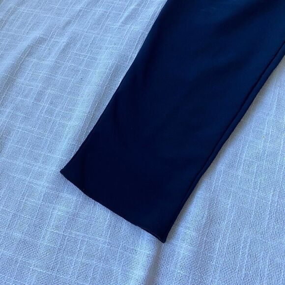 Vince Camuto Blue Pull-Up Casual Pockets Slacks Pants SZ 8 - Picture 4 of 8